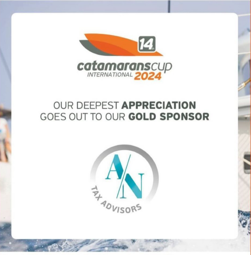 Gold sponsor at 14th catamarans cup